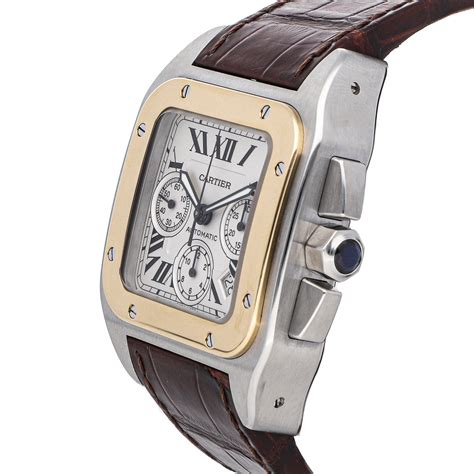 cartier santos xl ebay|cartier santos watch price.